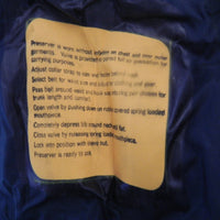 USGI Life Preserver Yoke Navy Oral Inflation
