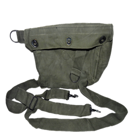 USGI Gas Mask Bag M9A1 Heavy Duty Canvas Korean/Vietnam Era