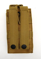 Single Magazine MOLLE Rapid Reload  Heavy Duty Nylon Pouch