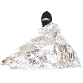 Silver Emergency Blanket for Warmth & Protection Fox Outdoor 57-901