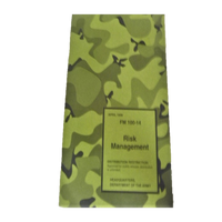 Military Book Risk Management Army Manual FM 100-14