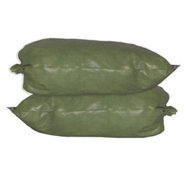 Sandbags (3) Polypropylene Green 27" x 16"