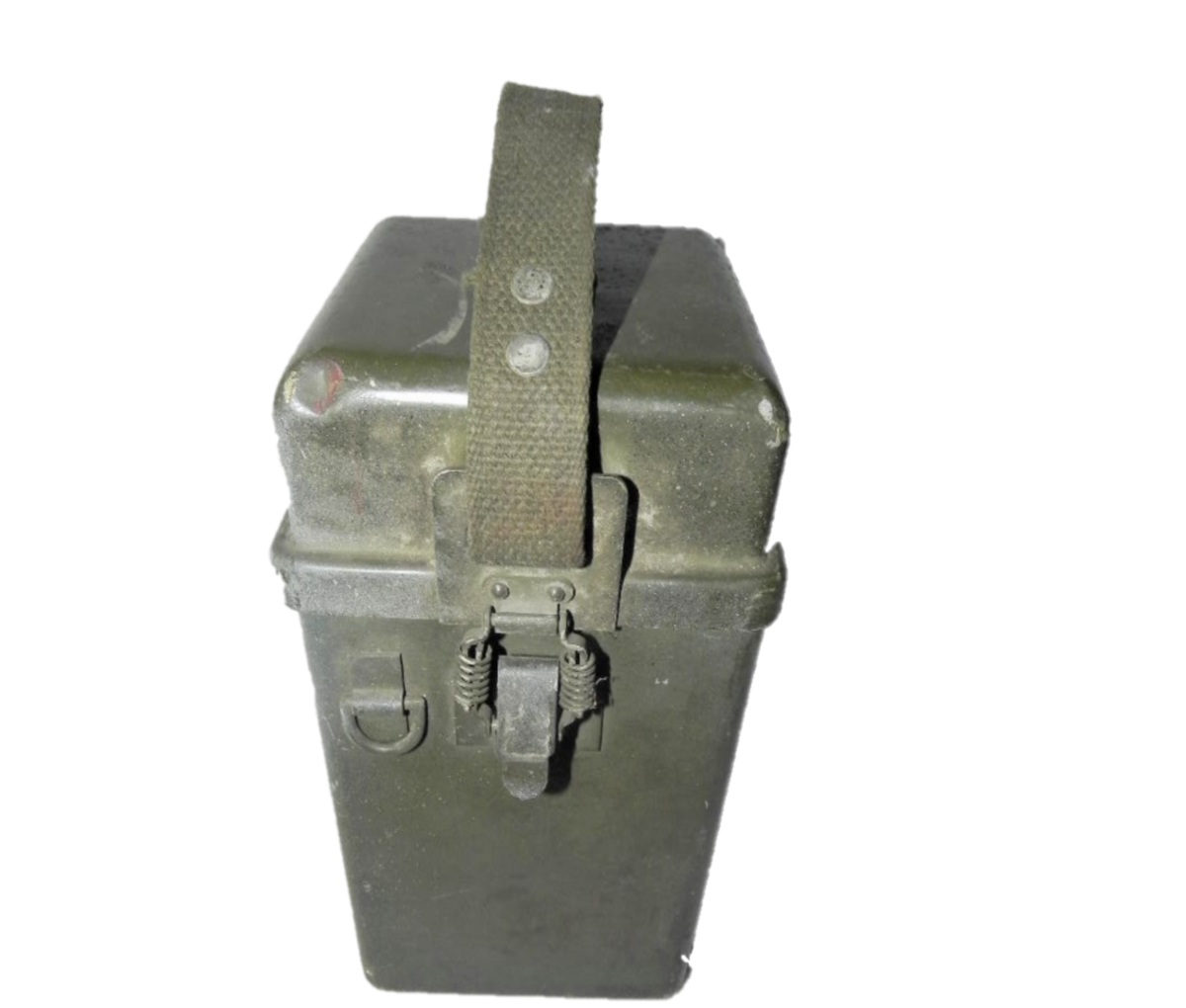 USGI Korea and Vietnam Army Signal Corps Switchboard Accessory Kit Box ...