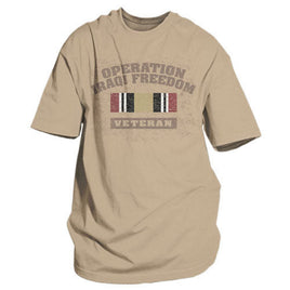 T-Shirt Operation Iraqi Freedom Veteran Graphic Print Cotton Several Sizes