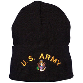 U.S. Army Logo Beanie Watch Cap - Stylish & Warm Headwear