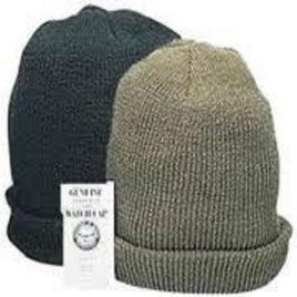 Military Style Wool Watch Cap Beanie Hat Warm Headwear