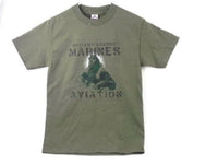 T-Shirt Men's Marine USMC Aviation Graphic Logo Cotton Several Sizes