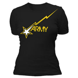 Women's T-shirt Army Graphic Star L,XL,XXL